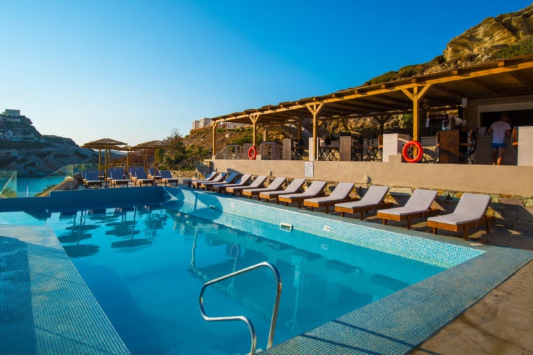 Construction of Hotel Swimming Pools on Crete