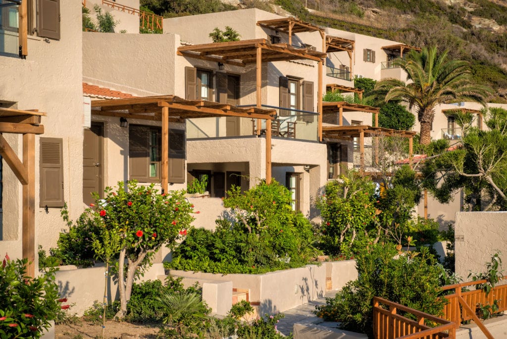 Building Renovations on Lygaria Beach Hotel