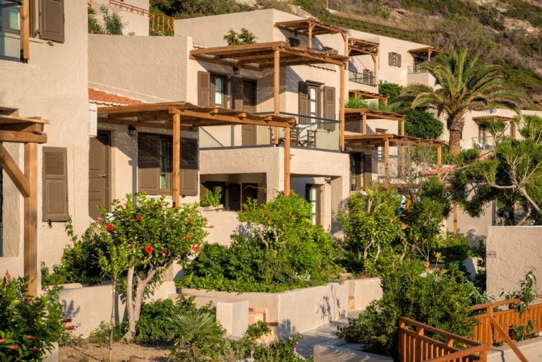 Building Renovations on Lygaria Beach Hotel
