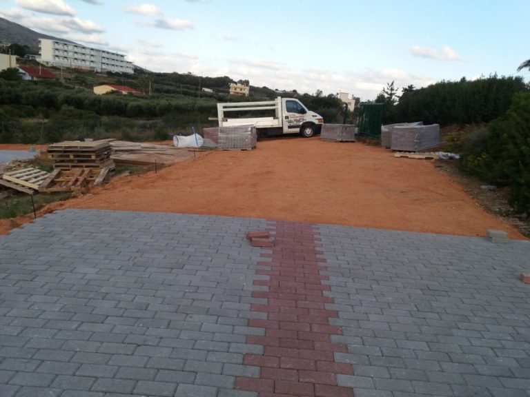 Tiling - stone pavements