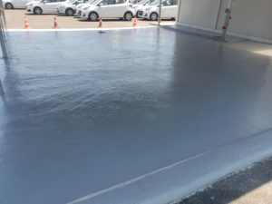 Insulation works - waterproofing floors